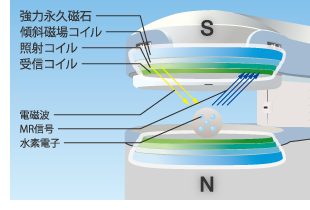 オープンMRIの内部構造